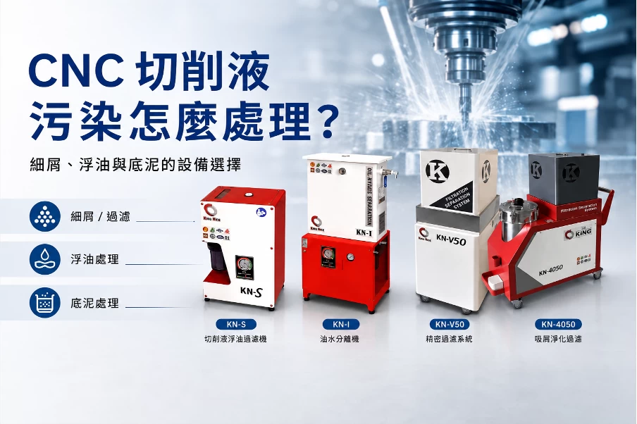 cnc coolant contamination treatment