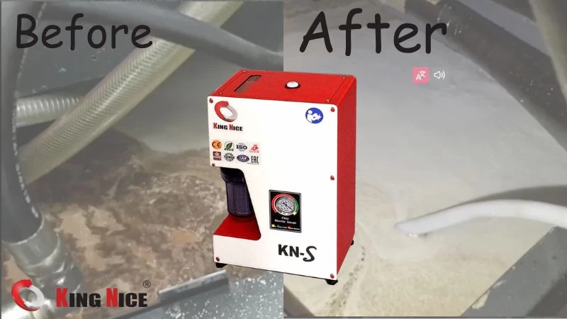  KingNice KN-S Oil-Water Separator – Designed for 5-axis machines, eliminating floating oil and odors.